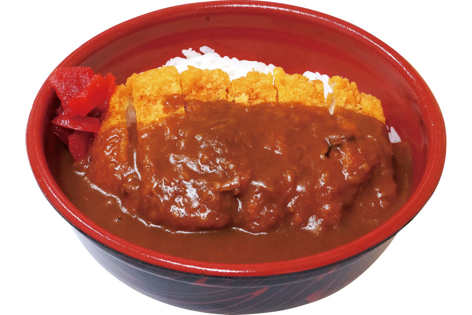 カツカレー丼の画像