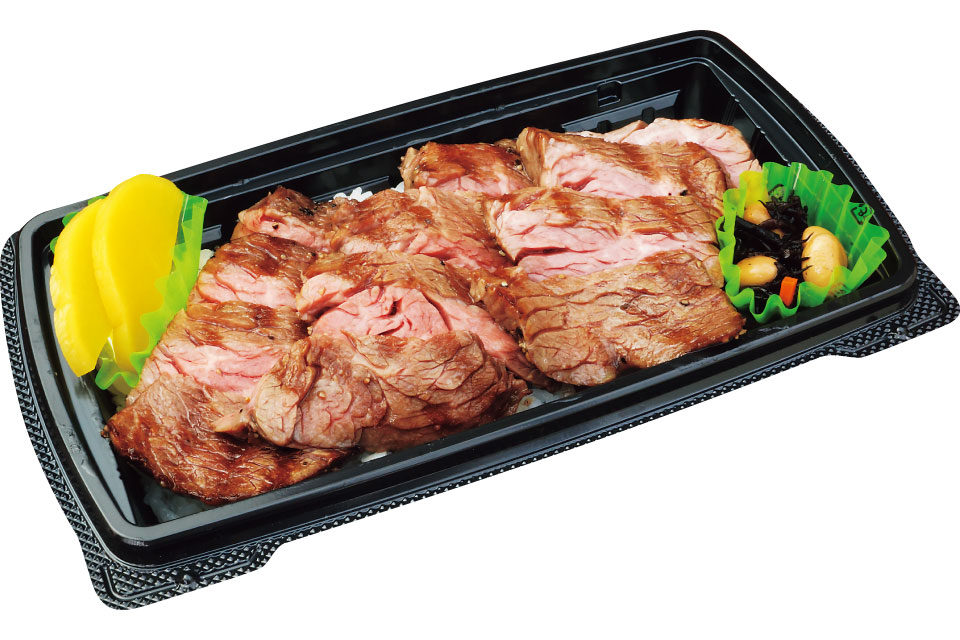 肉盛ハラミステーキ弁当の画像