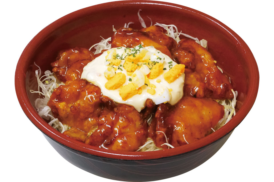 唐揚げタルタル丼の画像